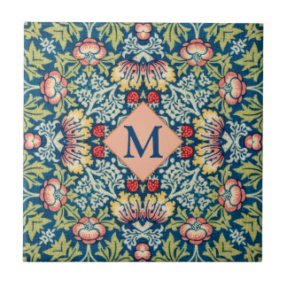 Carreau Monogramme William Morris Motif géométrique