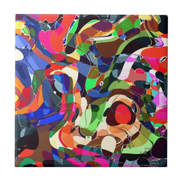 Carreau Montage des couleurs (Devant)