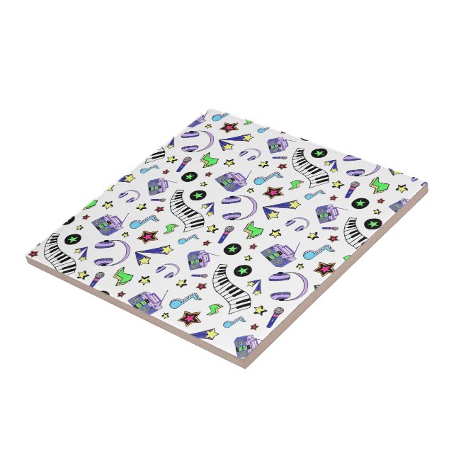 Carreau Montez la musique (Côté)