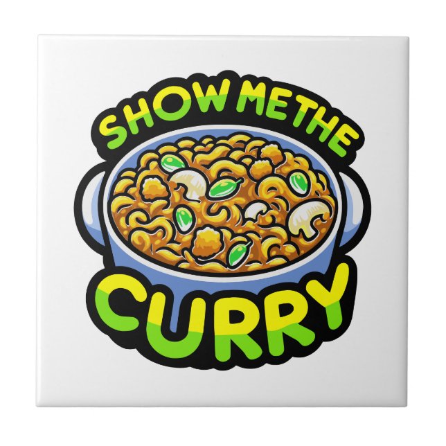 Carreau Montre-moi le curry (Devant)