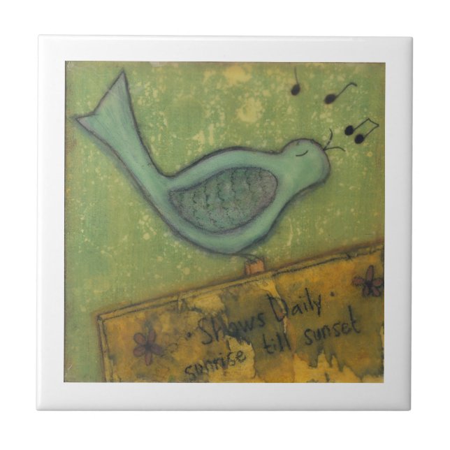 Carreau Montre Quotidien Carrelage En Céramique 4" (Devant)