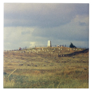 Carreau Monument national de champ de bataille de Little