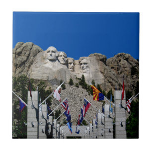 Carreau Monument national du Mont Rushmore Dakota du Sud