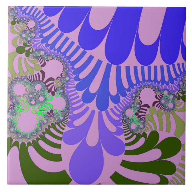 Carreau Mood rose et violet (Devant)