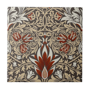 Carreau Morris Snakeshead Floral Classique Tons Terre