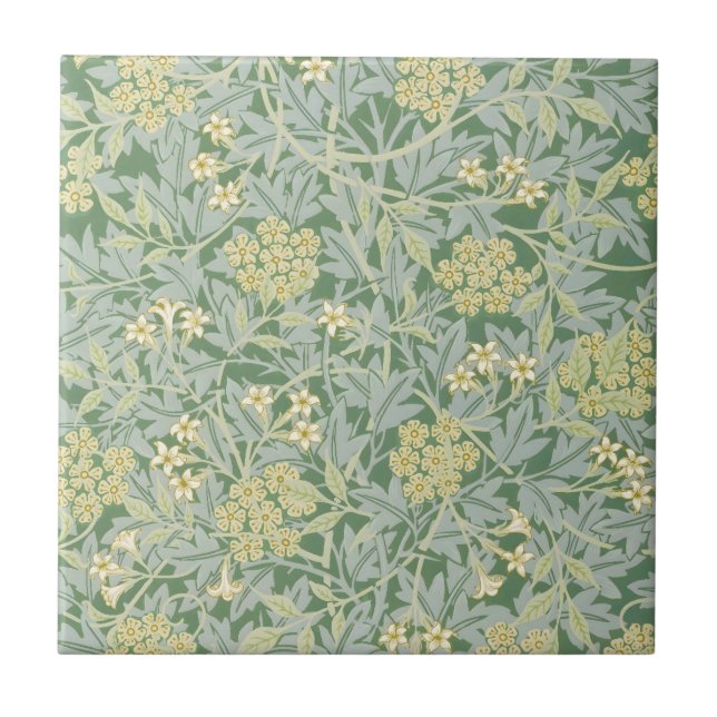 Carreau Morris Vine & Jasmine Jardin Fleur Classique (Devant)