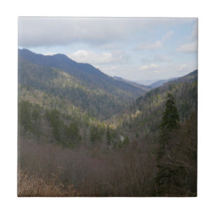Carreau Morton Vue sur les montagnes Great Smoky