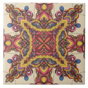 Carreau Mosaic Mandela Design #5