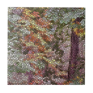 CARREAU MOSAÏQUE ARBRE