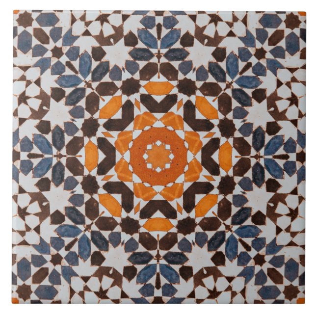 Carreau Mosaïque du Maroc (Devant)