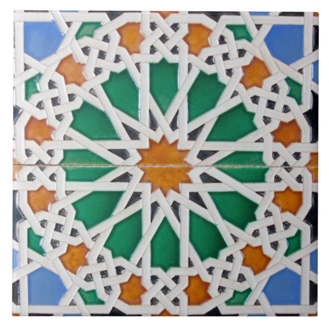 Carreau Mosaïque islamique (Devant)