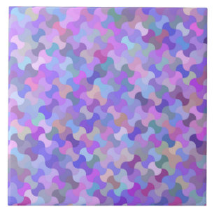 Carreau mosaïque pastel céramique