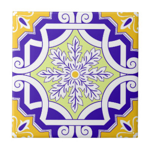 Carreau Mosaïque rose portugais méditerranéen