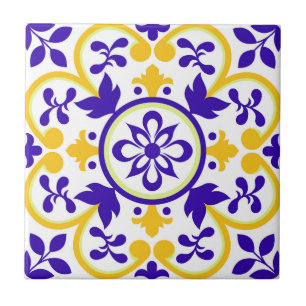 Carreau Mosaïque rose portugais méditerranéen