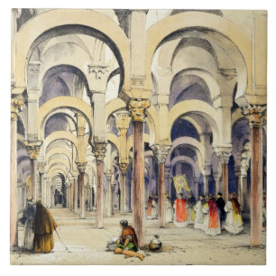 Carreau Mosquée à Cordoue, des "croquis de l'Espagne",