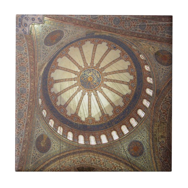 Carreau Mosquée Bleue Intérieur Istanbul, Turquie (Devant)