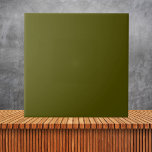 Carreau Moss Olive Minimaliste Vert Plaine Couleur simple<br><div class="desc">Moss Olive Minimaliste Vert Plaine Couleur simple</div>