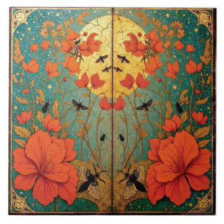 Carreau Moth Sanctuary Under the Moonlit Sky