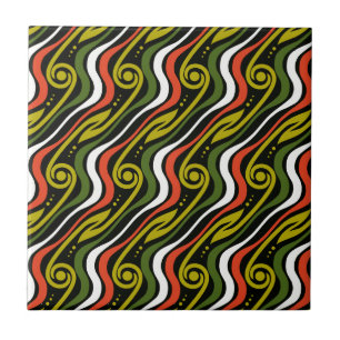 Carreau motif à rayures