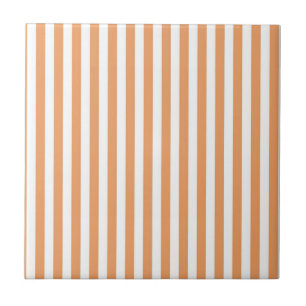 Carreau Motif à rayures orange minimal moderne été