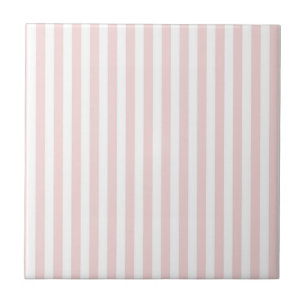 Carreau Motif à rayures roses minimaliste moderne printemp