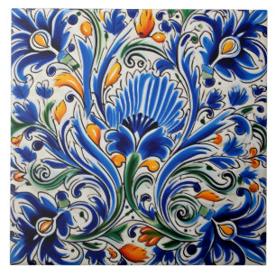 Carreau Motif à thème mexicain
