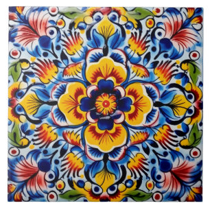 Carreau Motif à thème mexicain
