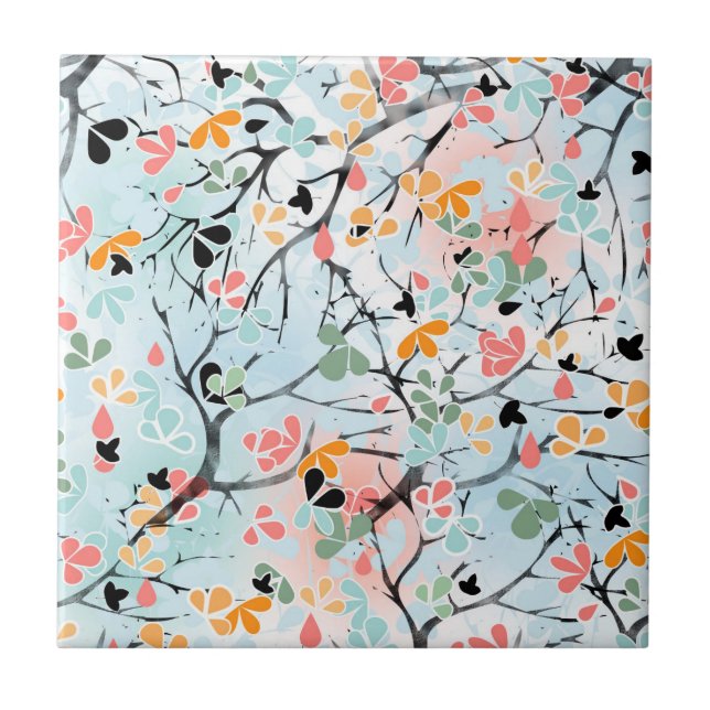 Carreau motif Abstrait (Devant)