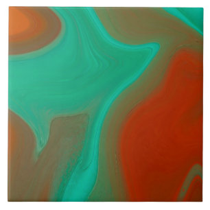 Carreau motif abstrait