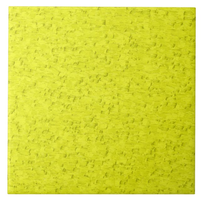 Carreau Motif Abstrait Jaune (Devant)