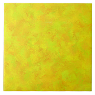 Carreau Motif Abstrait Jaune Orange Vert