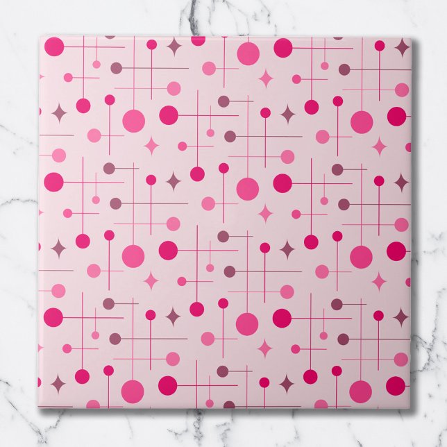 Carreau Motif Abstrait Moderne du Milieu du Siècle 29 Mage (Créateur téléchargé)