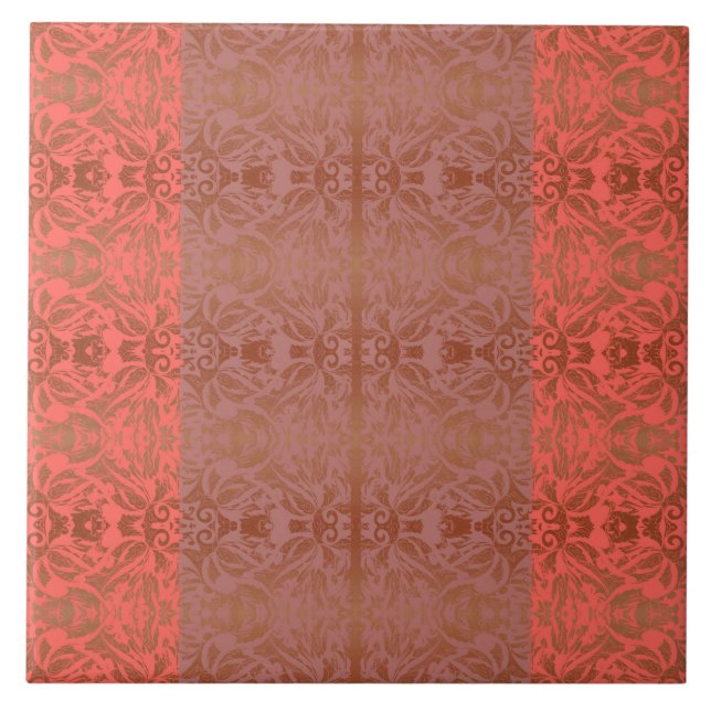 Carreau motif africain (Devant)