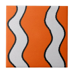 Carreau Motif animal de poisson clown