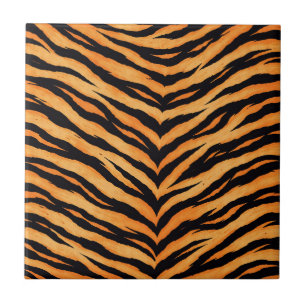 Carreau Motif animalier du tigre du Bengale