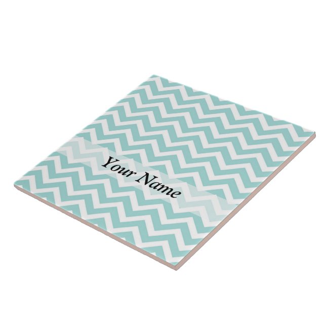 Carreau Motif Aqua chevron (Côté)