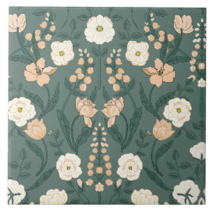 Carreau Motif Art Nouveau William-Morris