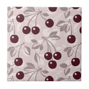 Carreau Motif aux cerises 2