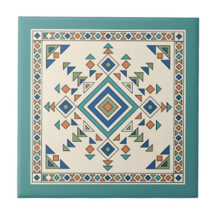 Carreau Motif aztèque du Sud-Ouest