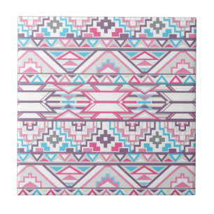 Carreau Motif aztèque géométrique abstrait 3