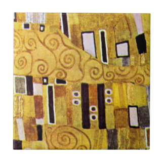 Carreau Motif baiser de Gustav Klimt, Art Nouveau