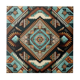 Carreau Motif Boho occidental