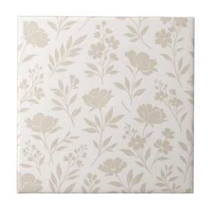 Carreau Motif botanique minimal de luxe
