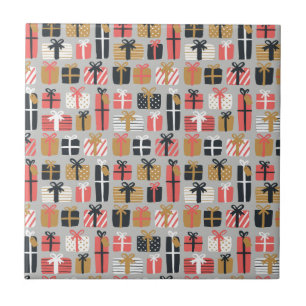 Carreau Motif cadeau de Noël