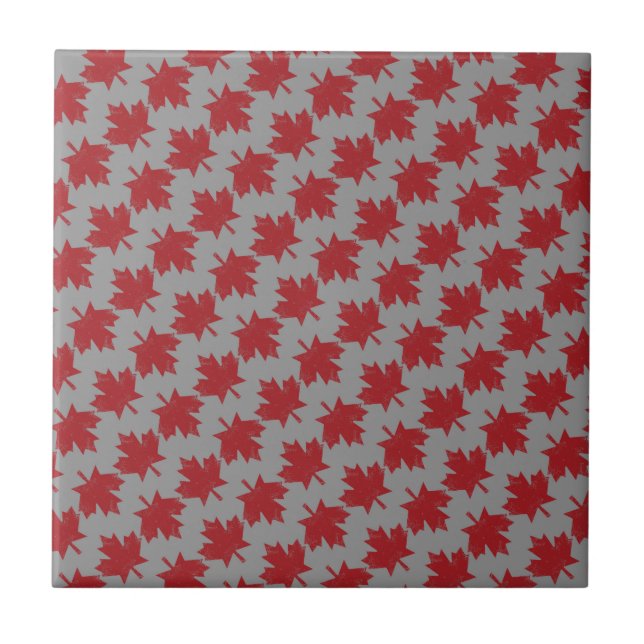 Carreau Motif canadien (Devant)