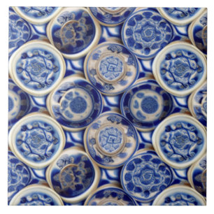 Carreau Motif chinois traditionnel