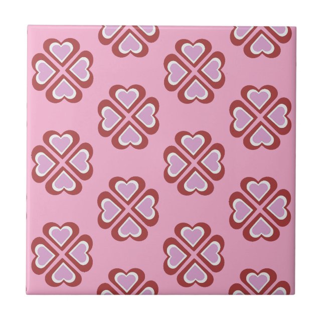 Carreau Motif cœurs (Devant)