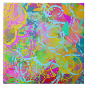 Carreau Motif coloré 4