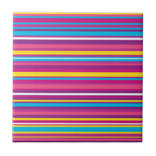 Carreau Motif coloré de rayure