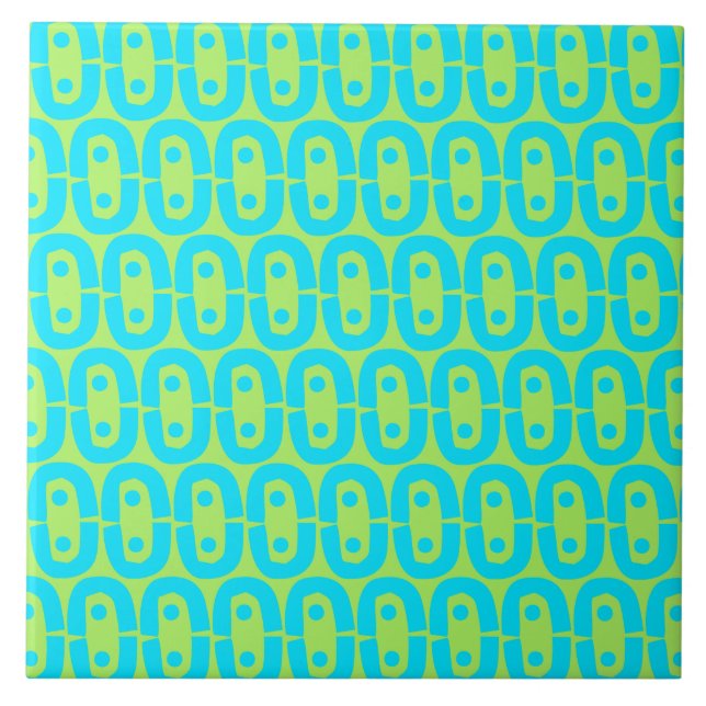 Carreau motif coloré moderne (Devant)